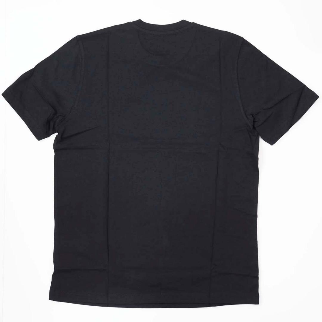 新品 DIESEL メンズ オーバルD ミニロゴ 半袖 Tシャツ ブラック M