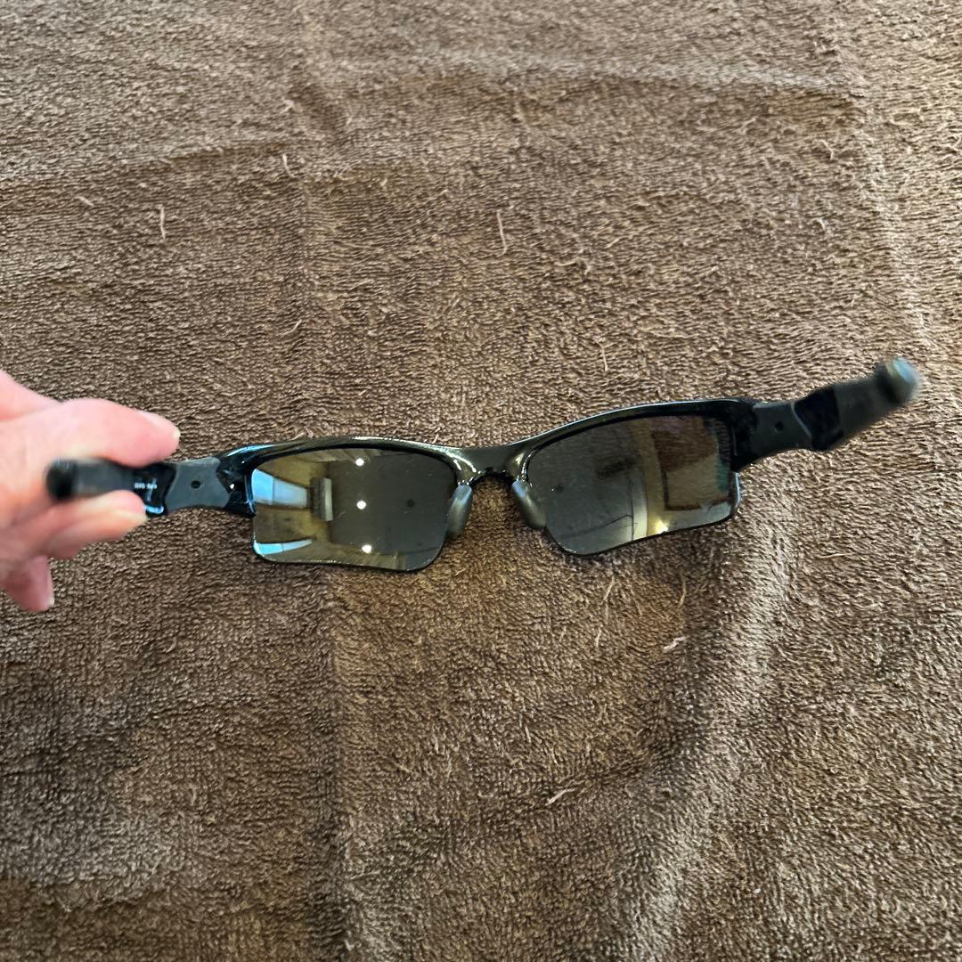 Oakley ブラックミラーサングラス