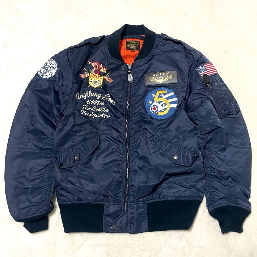 【極美品】AVIREX L-2 フライトジャケット 2XL 限定品