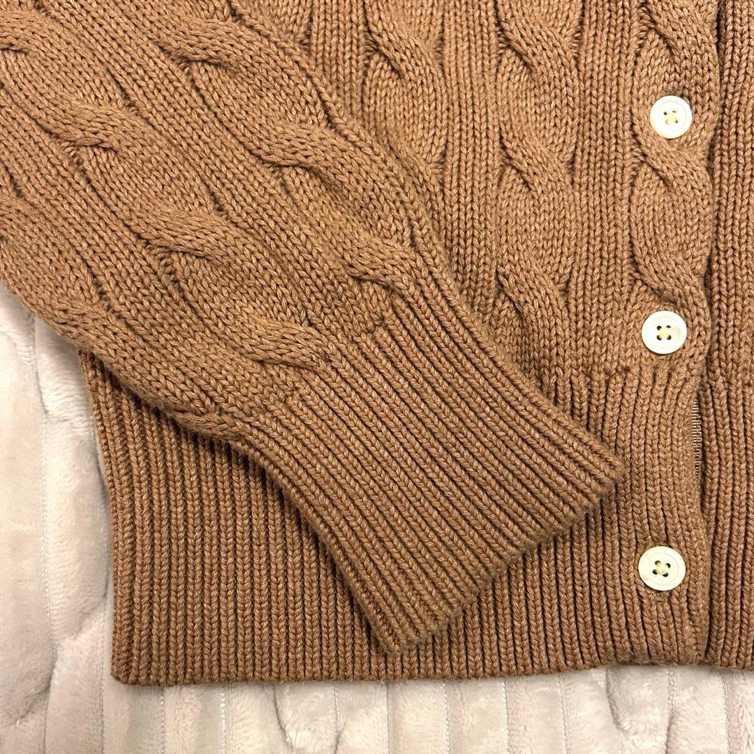 Polo Ralph Lauren ケーブルニットコットンカーディガン