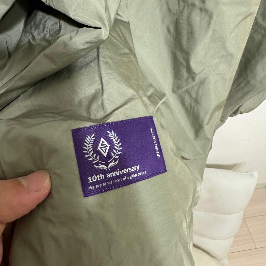 【特価！】SPECIALGUEST×RICE28ハーフジップ　カーキ2XL