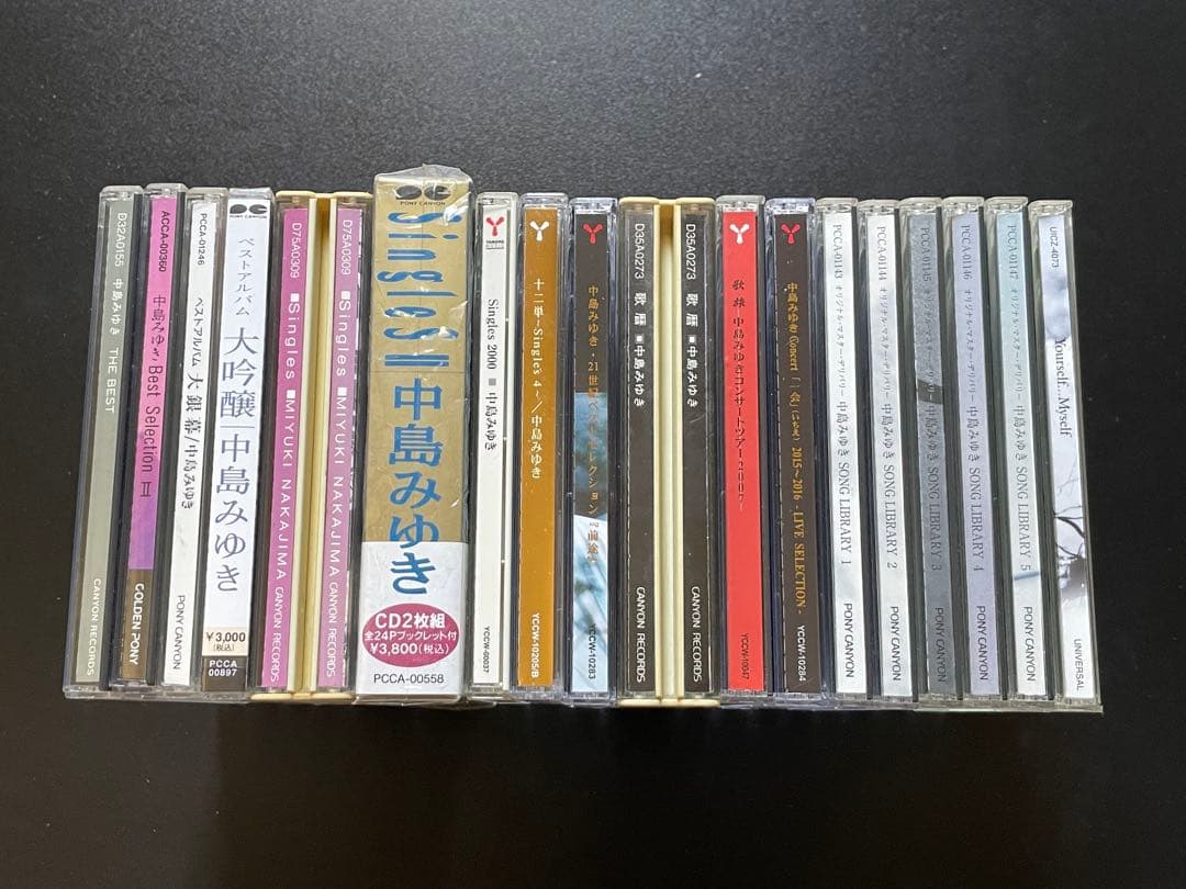 中島みゆき◆CDアルバム62枚セット◆まとめ売り