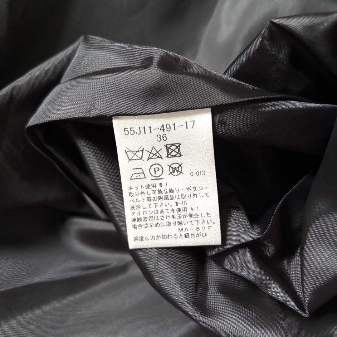 【タグ付き✨】ブルーレーベルクレストブリッジ　チェックワンピース　リボン　36