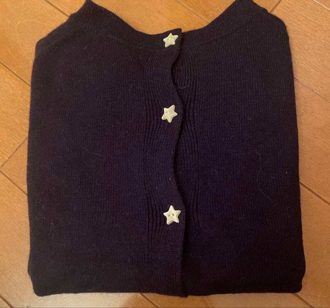 miumiu 100%カシミヤ　カーディガン