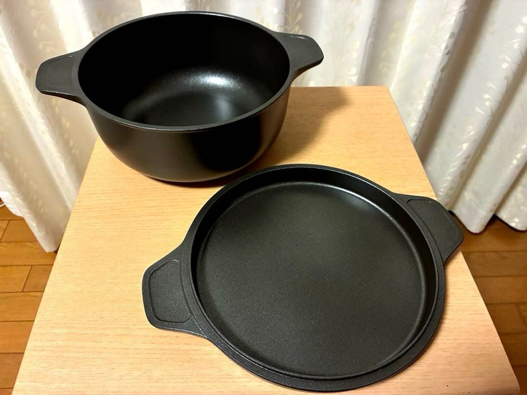 【値下げ中】味わい鍋 深型鍋 22cm 【文化軽金属鋳造】