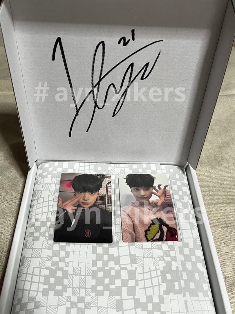 xikers イェチャン 直筆サイン入りCD hello82US限定トレカセット