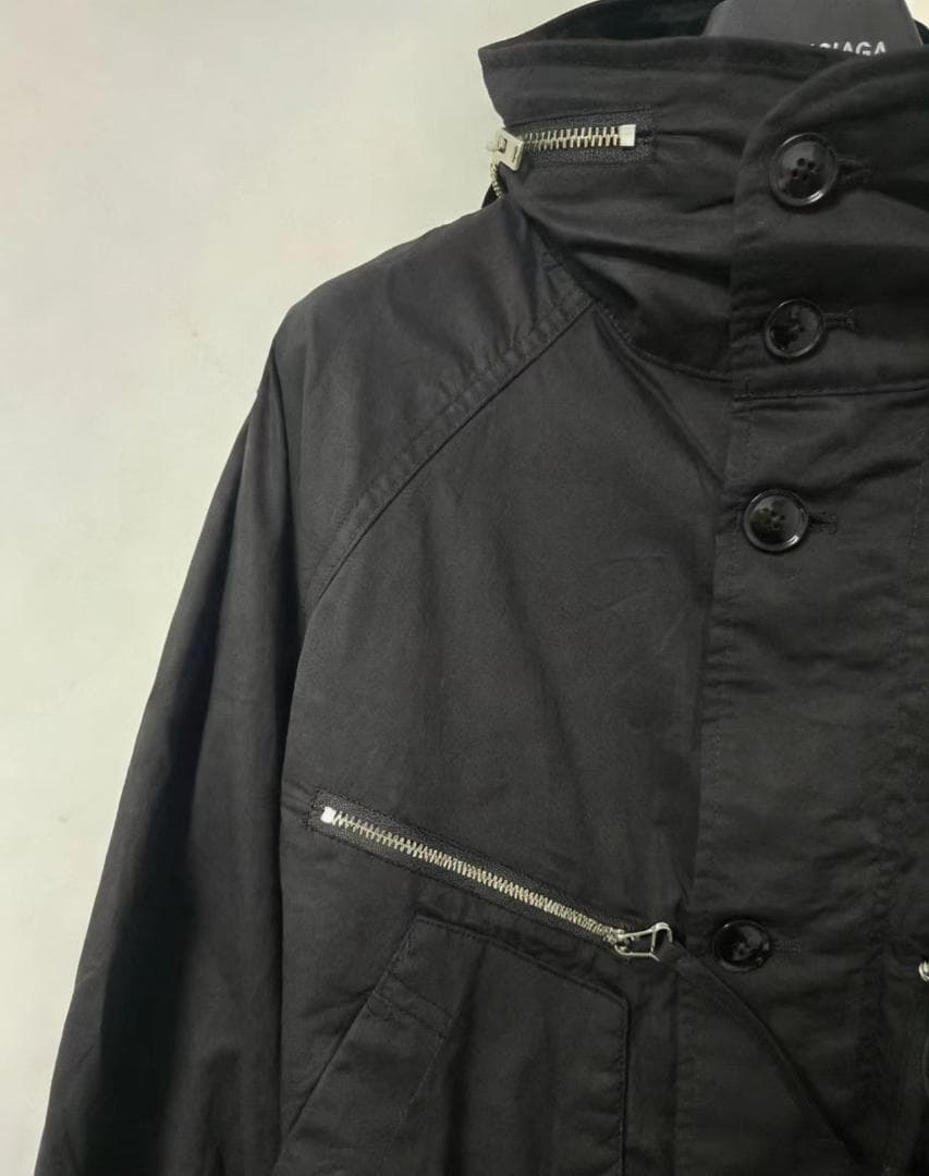 ジャケット・アウター LEMAIRE PARACHUTE BLOUSON BLACK 25SS