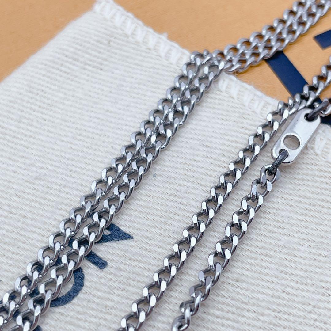 LOUIS VUITTON ネックレス　ロウ　チェーン　LV　トップ