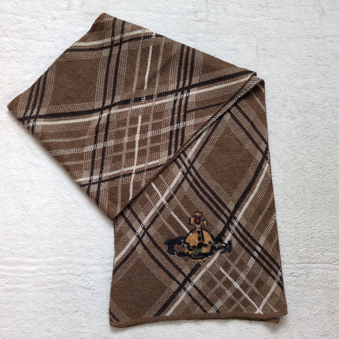 Vivienne Westwood　マフラー　ライトブラウン