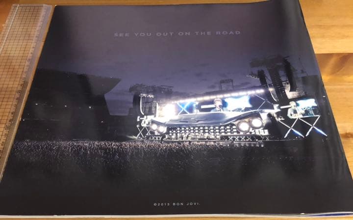 BON JOVI 2013ツアーパンフ