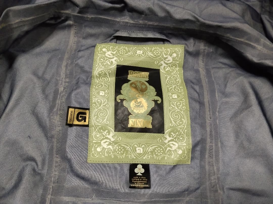 BURTON バートン ローニン 蛇柄 パイソン スノーボード ジャケット M