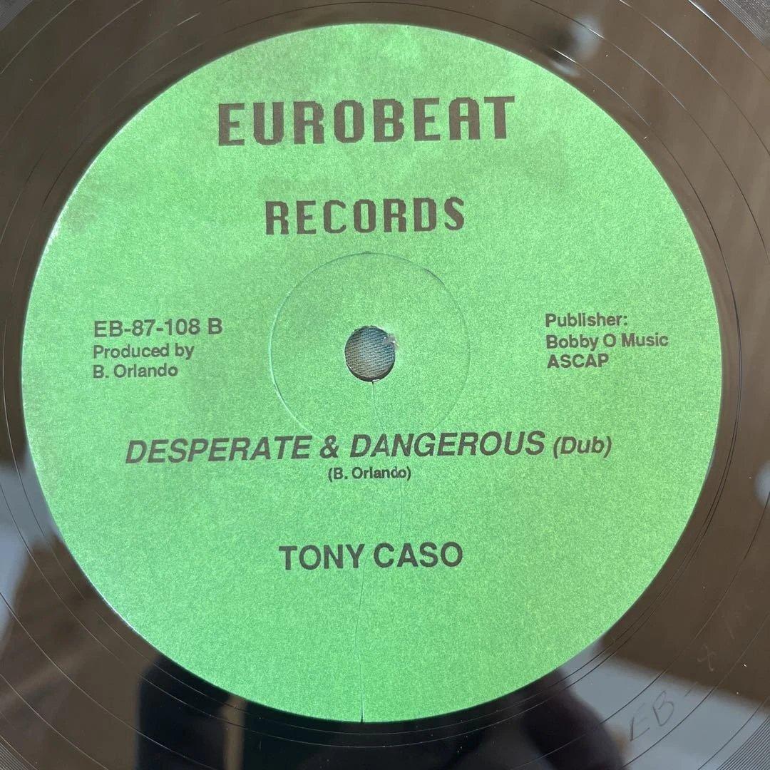 洋楽 Tony Caso DESPERATE & DANGEROUS