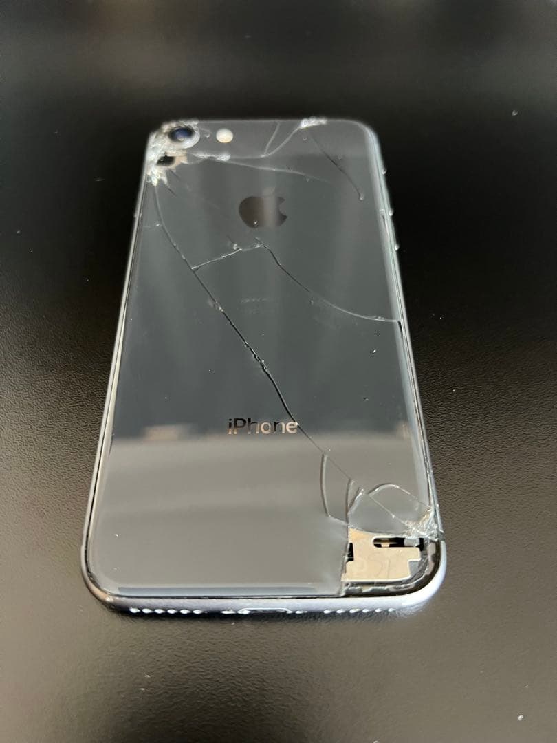 お*り様 iPhone 8 Space Gray 64 GB 黒色 アヒルケース