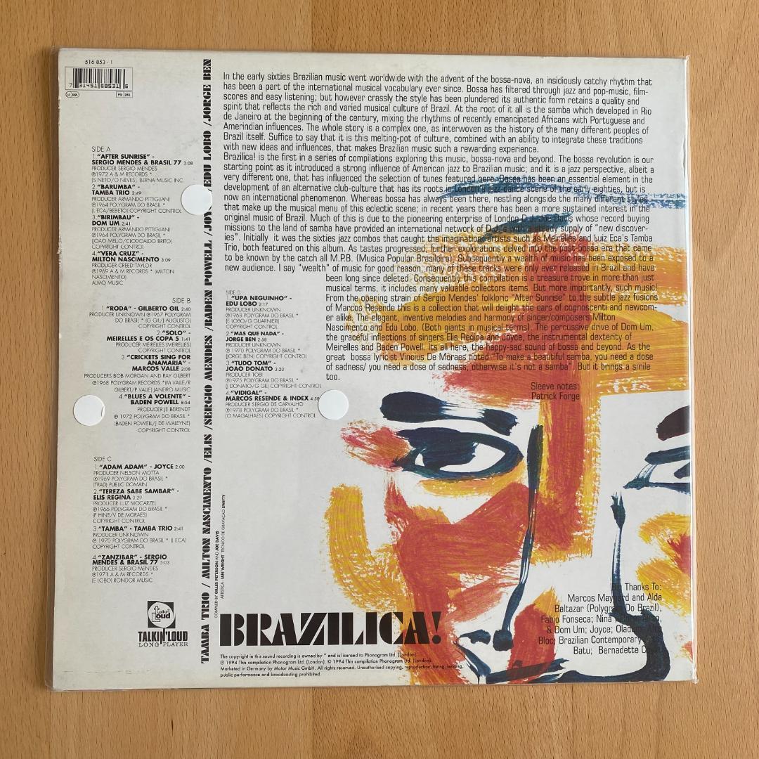 洋楽 2LP Talkin Loud Brazilica 516 855-1 UK