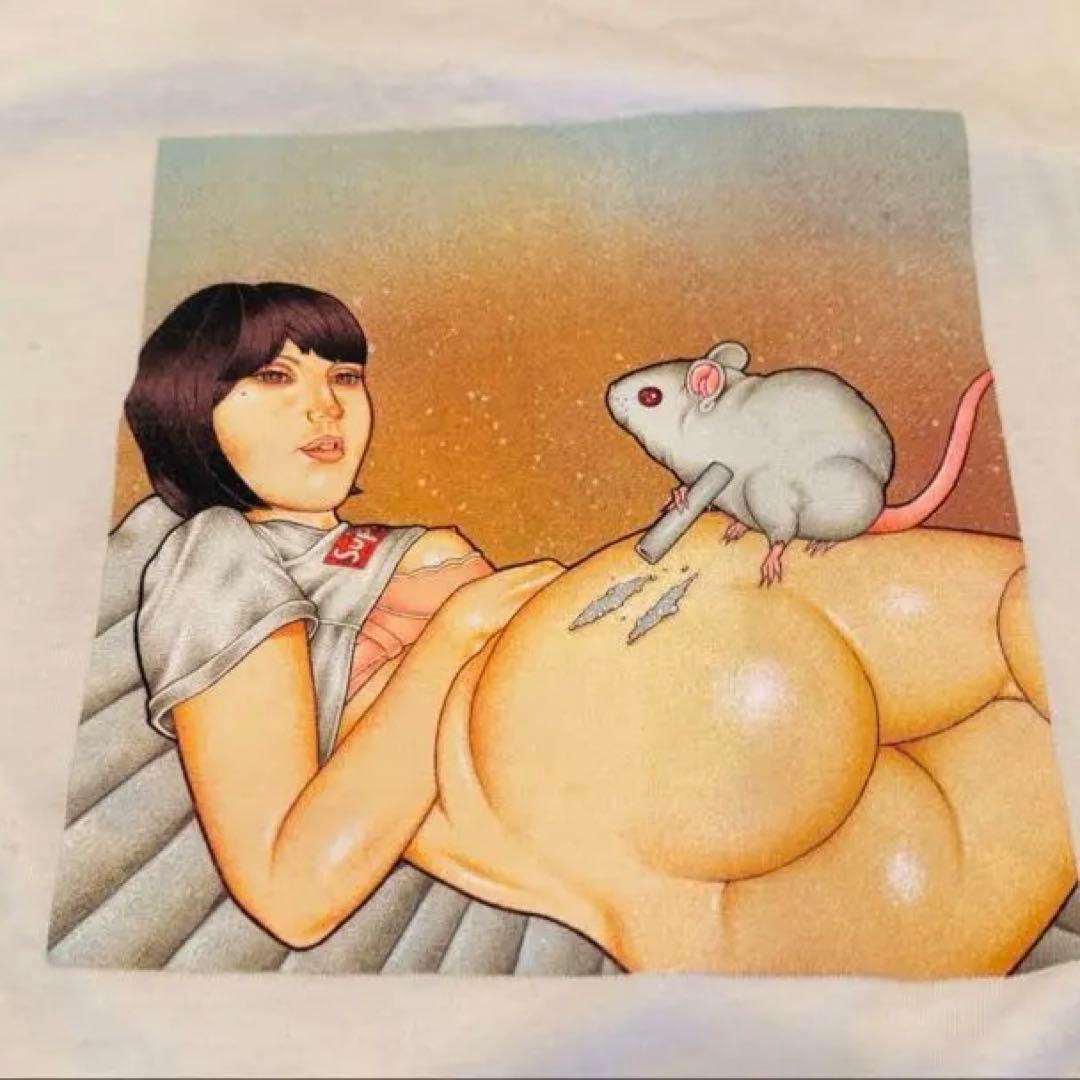 Supreme アートプリント Tシャツ XXL ホワイト