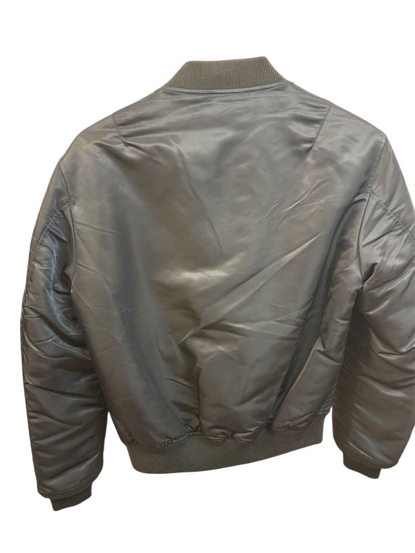 ジャケット・アウター The flat head MA-1 snake skin
