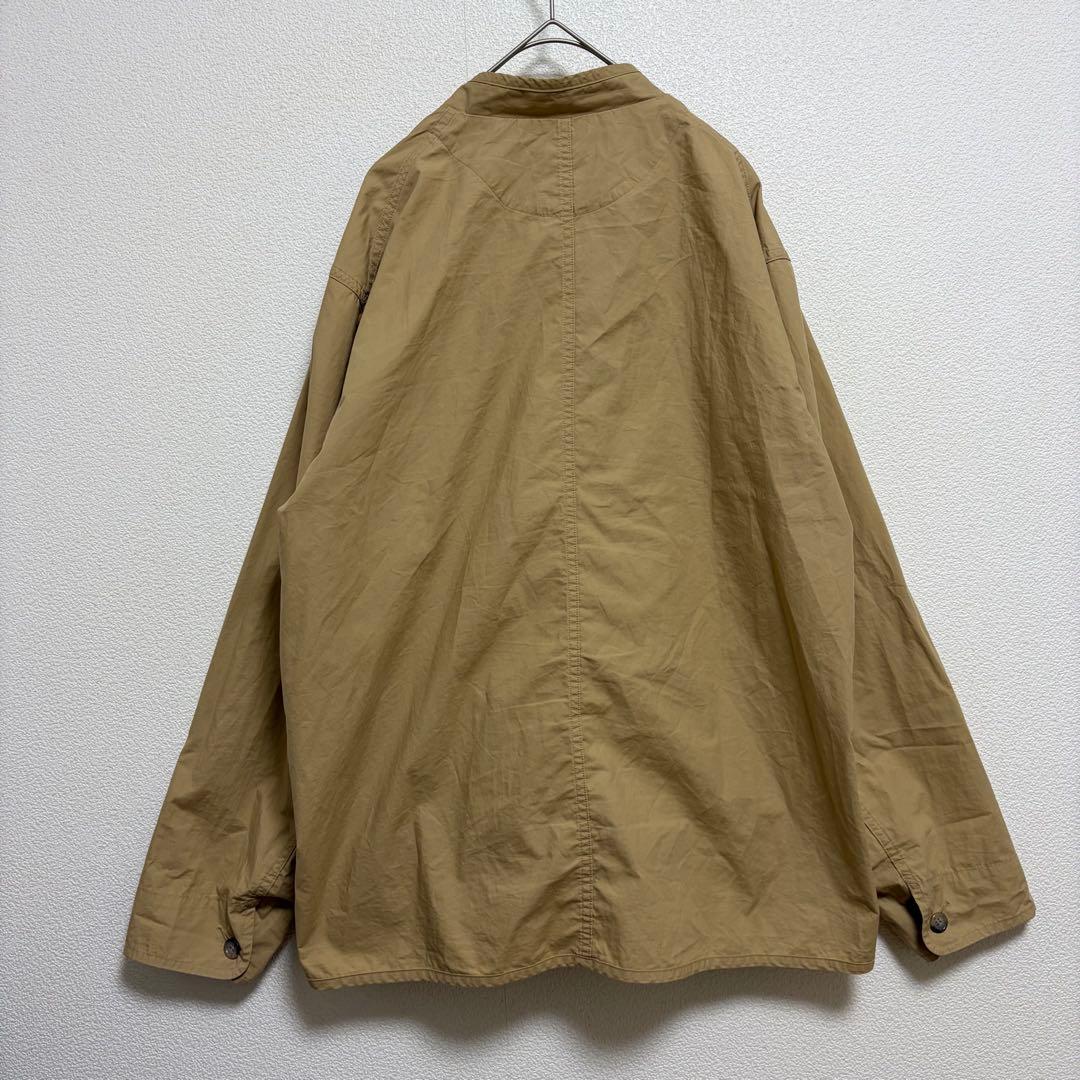 【DANTON】ダントン　ノーカラー　ジャケット　カバーオール　シャツ