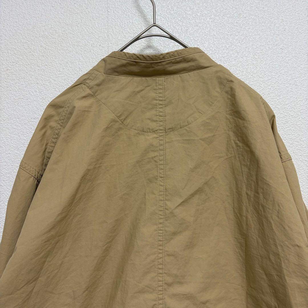 【DANTON】ダントン　ノーカラー　ジャケット　カバーオール　シャツ