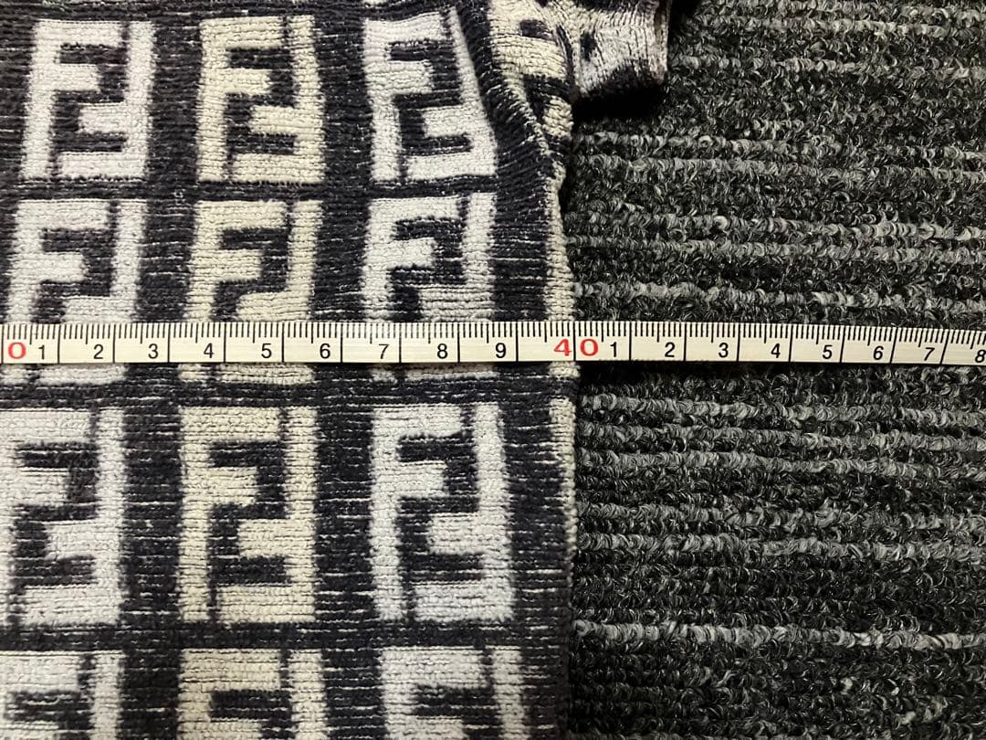 FENDI ヴィンテージ ズッカ柄 パイル Tシャツ