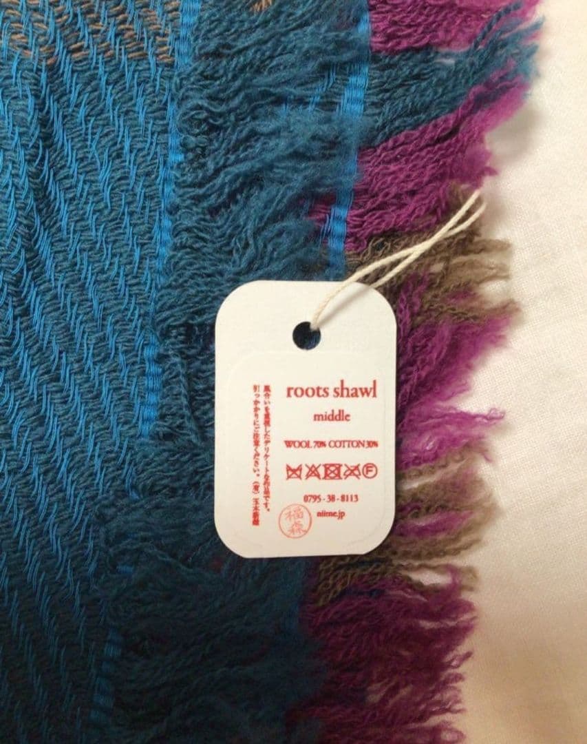 tamakiniime玉木新雌 roots shawl MIDDLE
