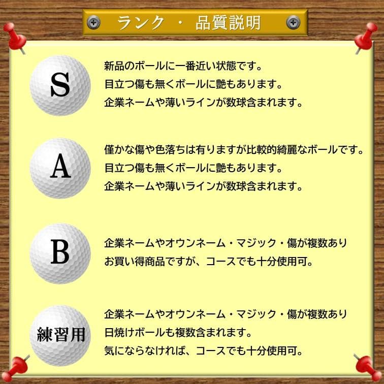 【S08】ブリヂストン TOUR BX 白　20年 ロストボール 24球
