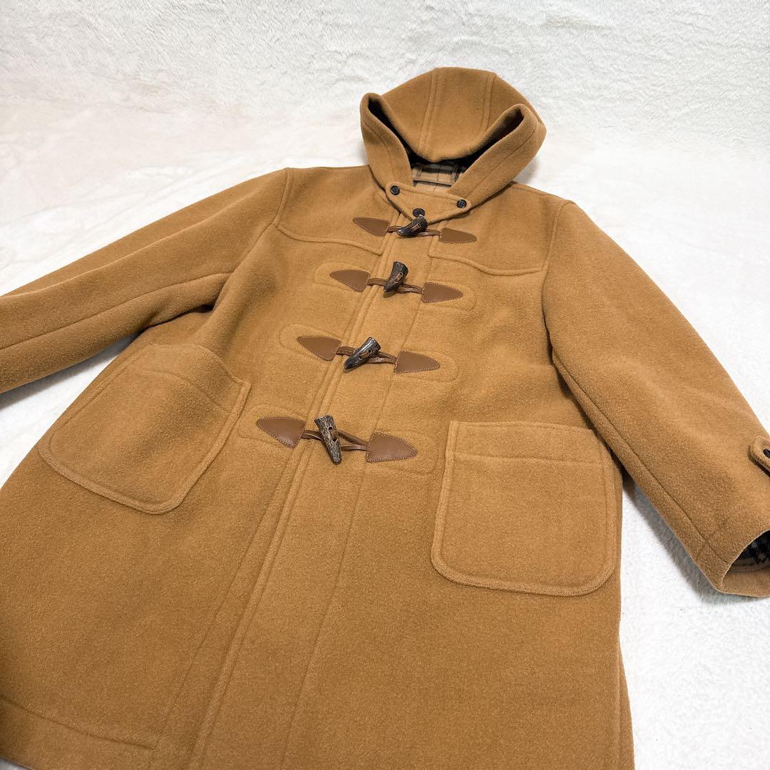 美品✨ VAN ダッフルコート チェック メルトン ウール ベージュ