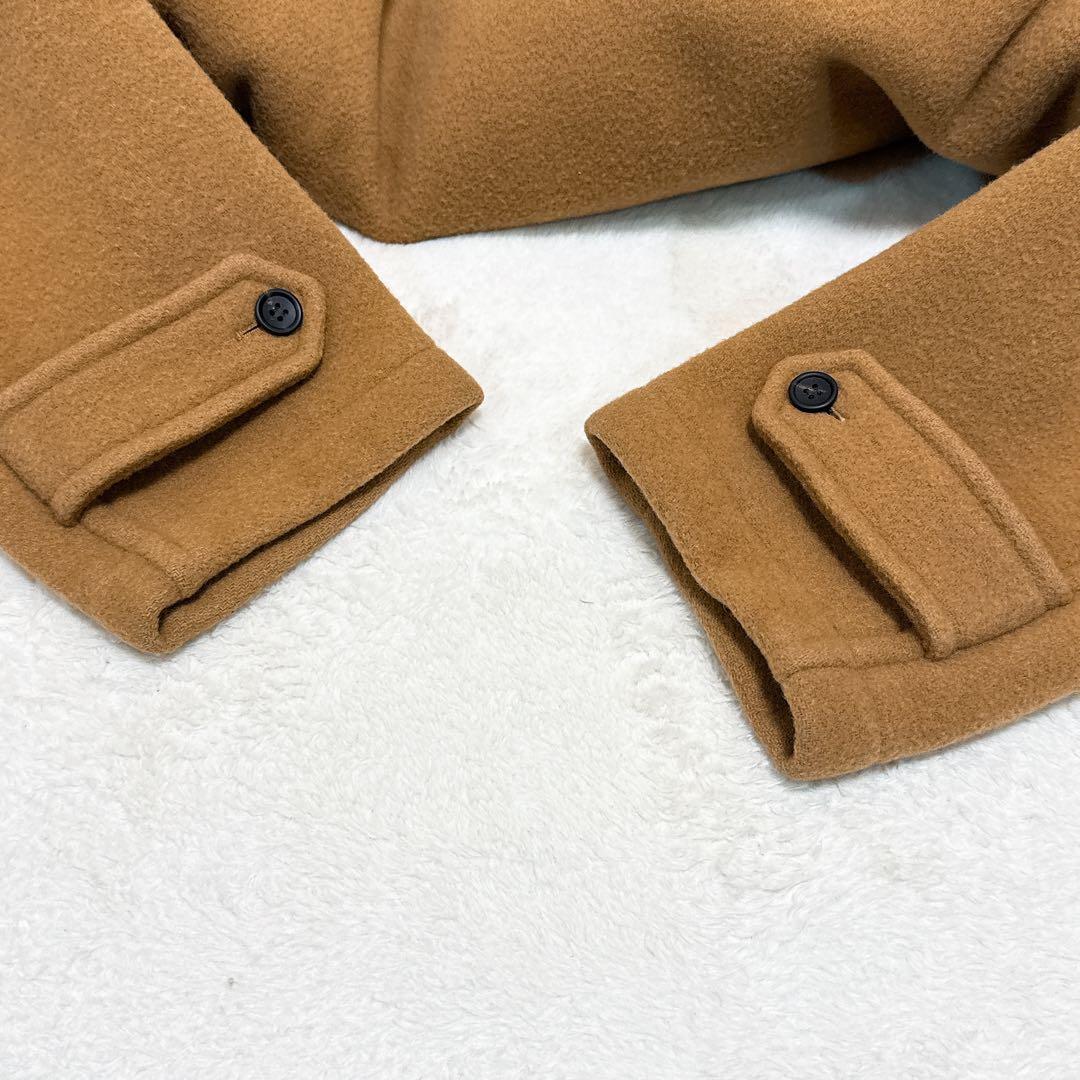 美品✨ VAN ダッフルコート チェック メルトン ウール ベージュ