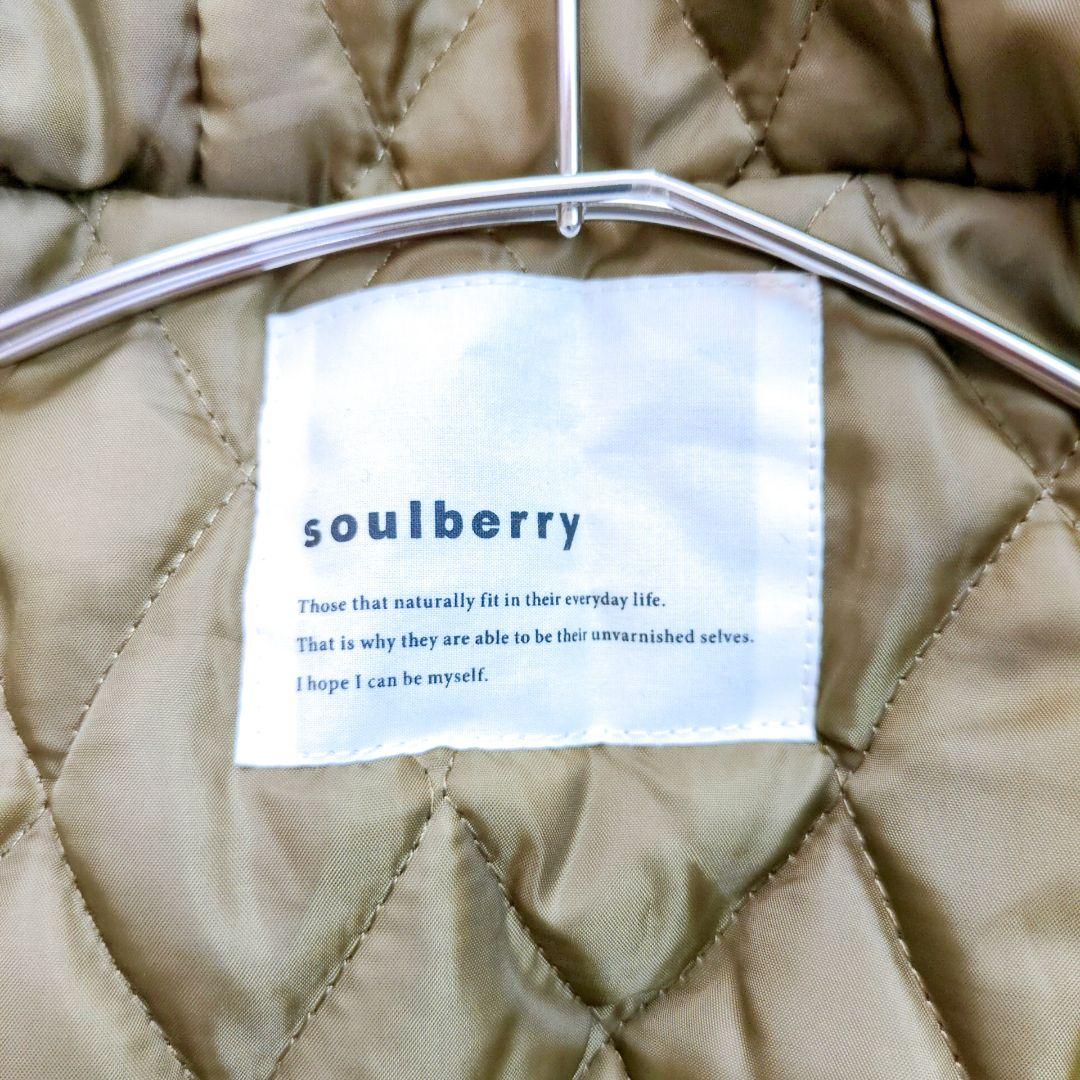 【美品】soulberry　新しい「モッヅ」コート　LL　モッズ　キルティング