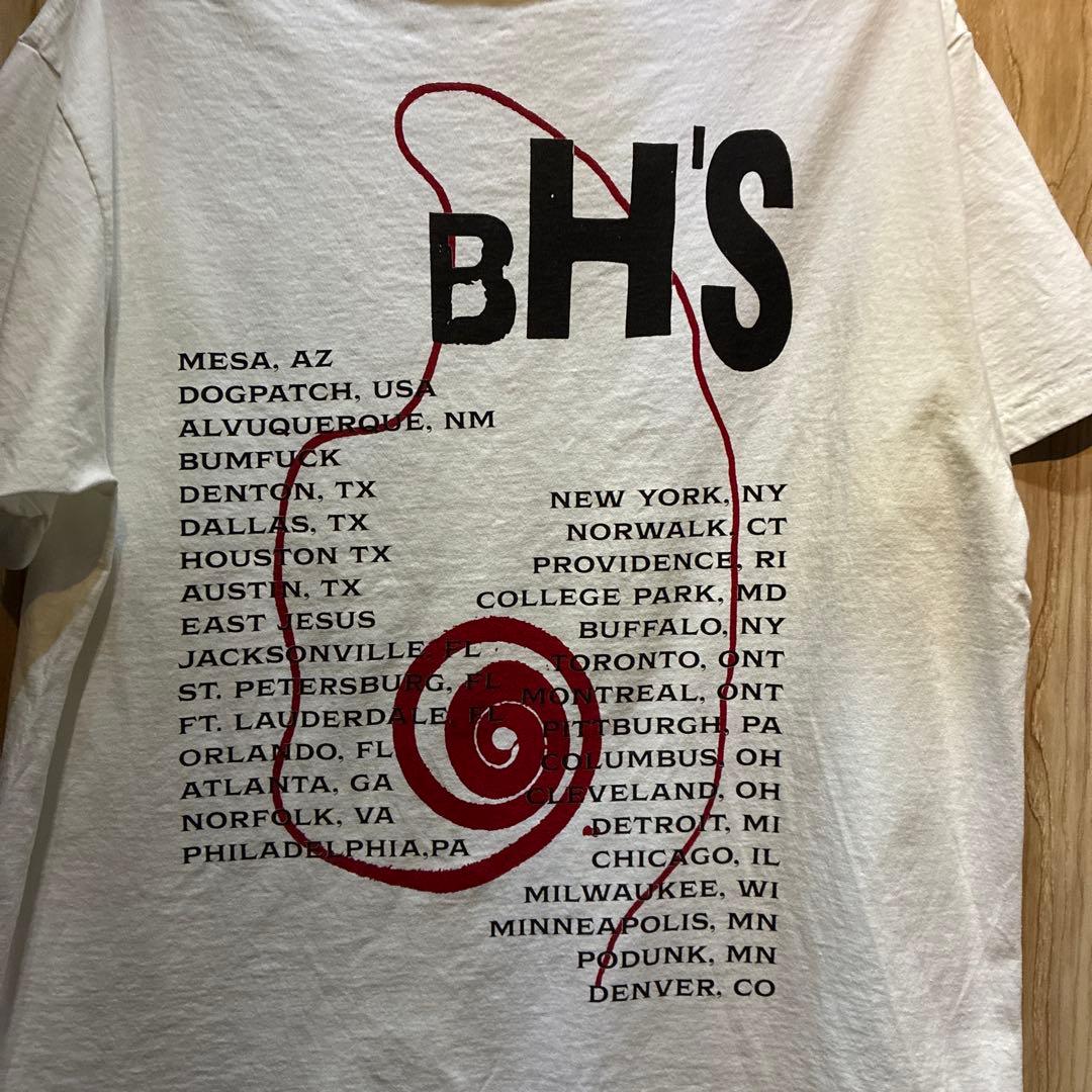 USA製 シングルステッチ 90s希少★バットホールサーファーズ Tシャツ XL