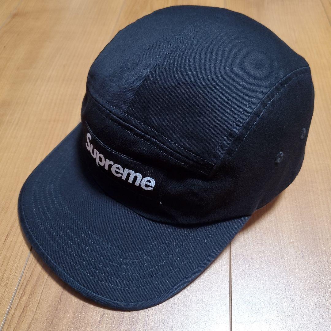 【美品】Supreme Washed Chino Twill Camp Cap