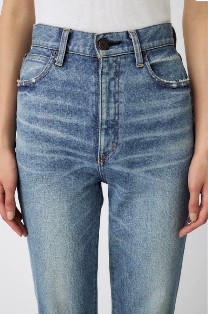 《未使用》MOUSSY MVS FLARE(L) / ロングサイズ ブルー