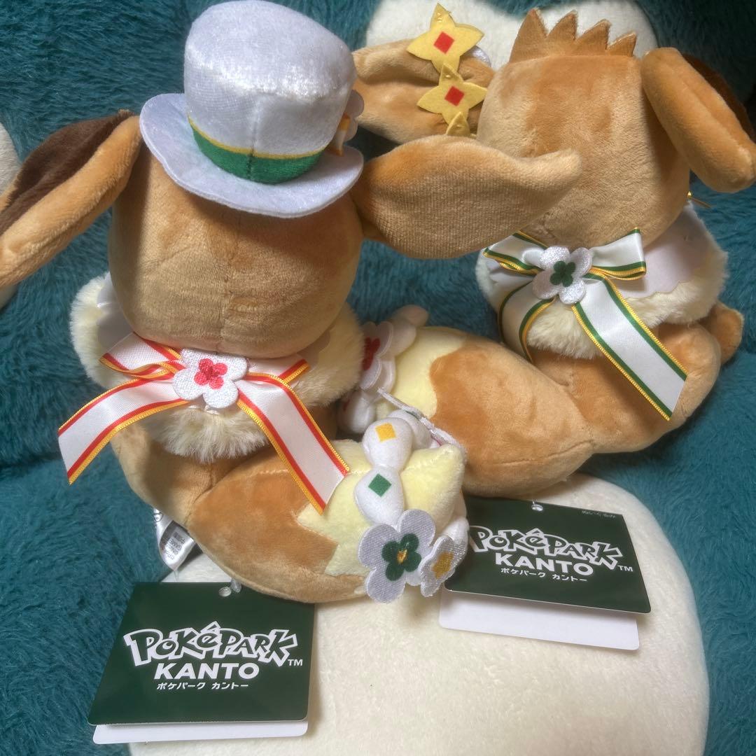 ポケパーク カントー イーブイ ぬいぐるみ 2体セット
