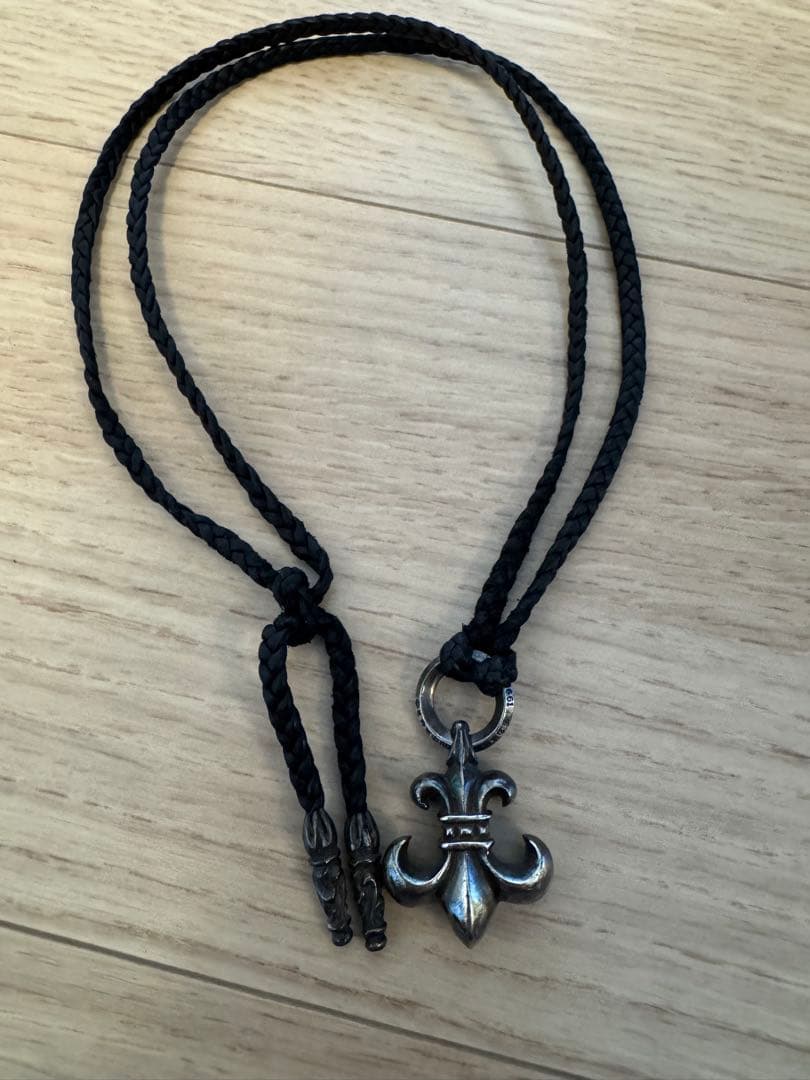 T*O様 CHROME HEARTS BSフレア　ネックレス　レザー　クロムハー