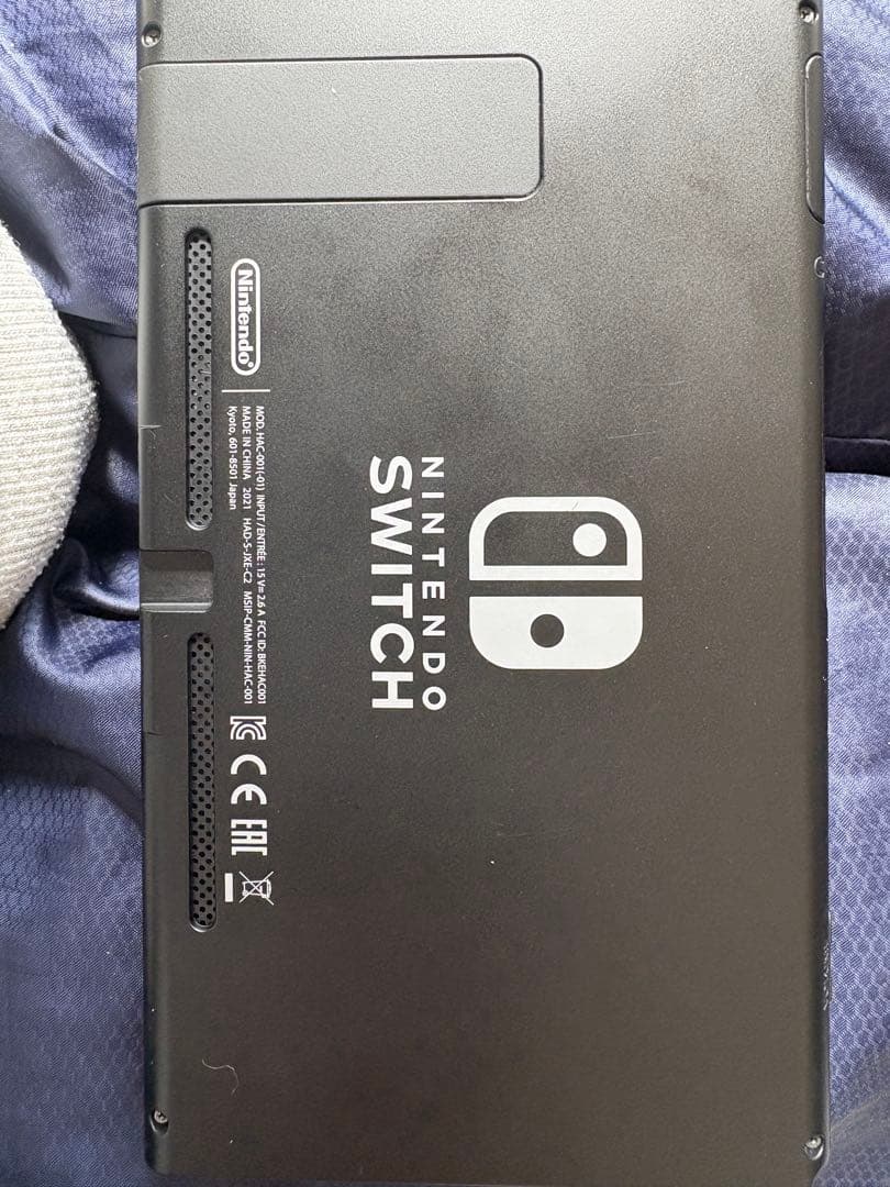 バッテリー強化版 ニンテンドー Switch 付属品完備 SDカード64GB付き