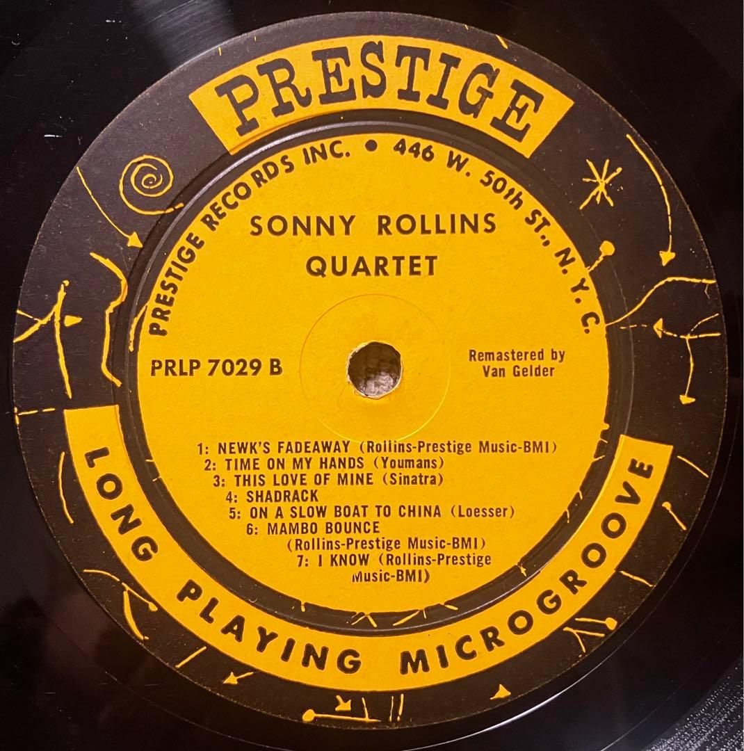 洋楽 Sonny Rollins The Modern Jazz Quartet
