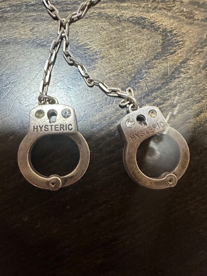 HYSTERIC 手錠モチーフ ネックレス SV925