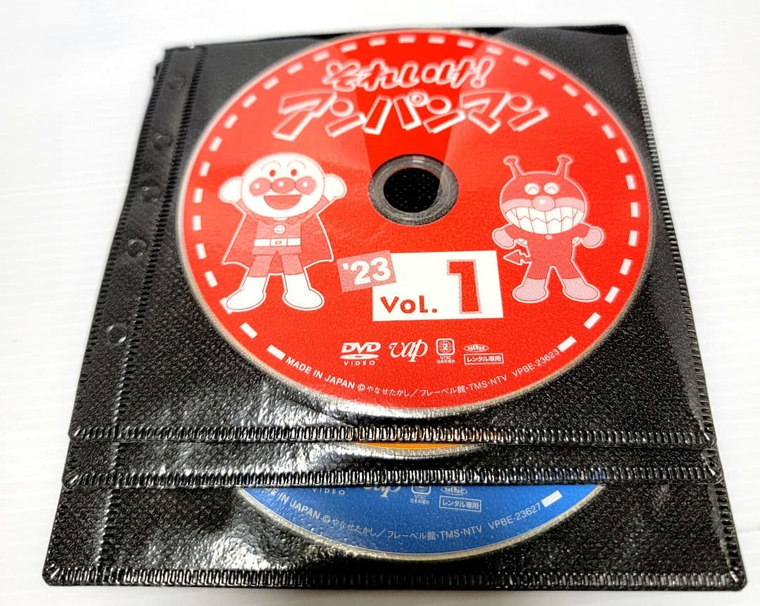 それいけアンパン マン23 　DVD　５巻セット 　レンタル落ち