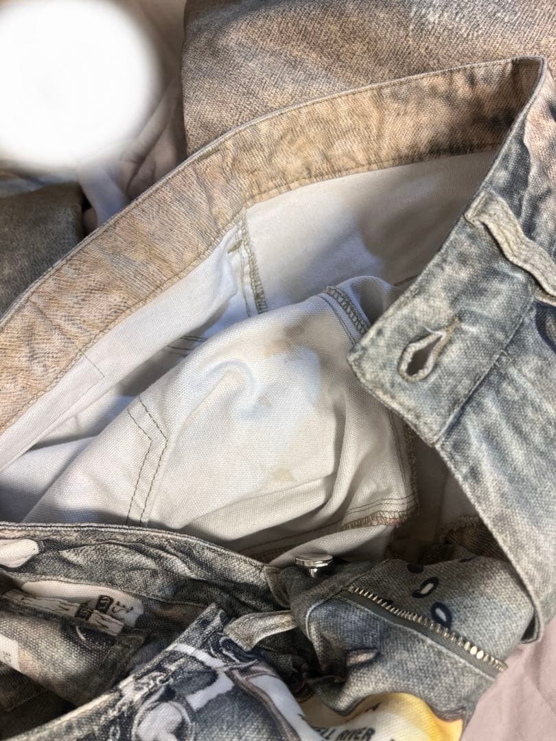 パンツ Theredthread S print denim 1 toys