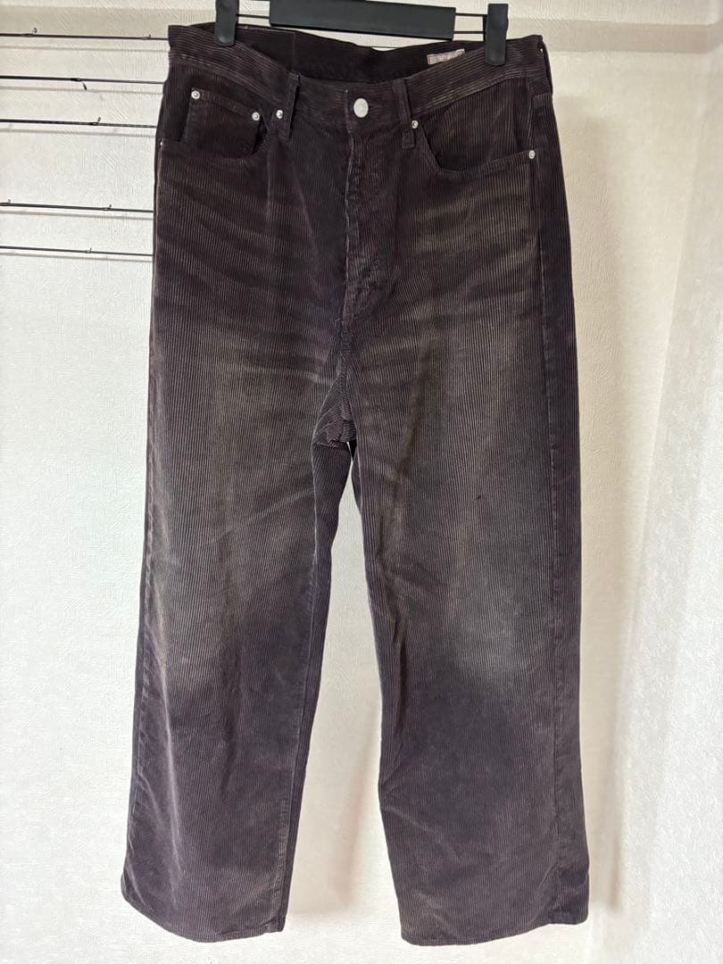 パンツ lidnm SUNBURN AGED CORDUROY PANTS L