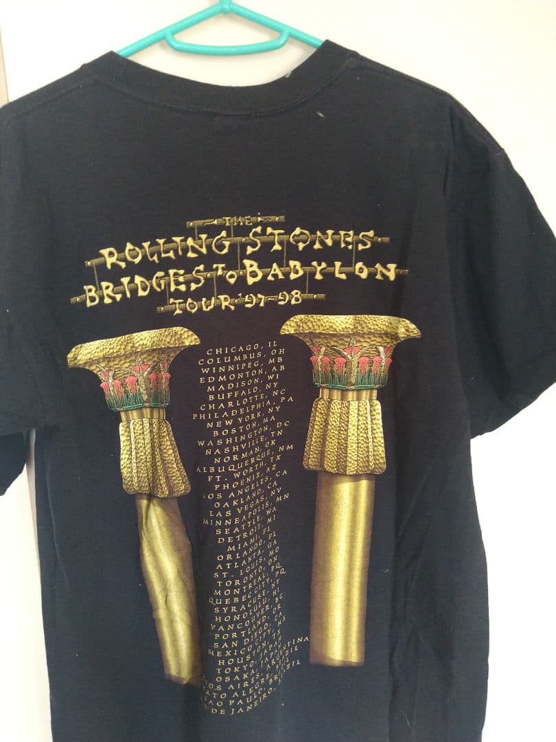 ザ・ローリング・ストーンズ Tシャツ 1997-1998