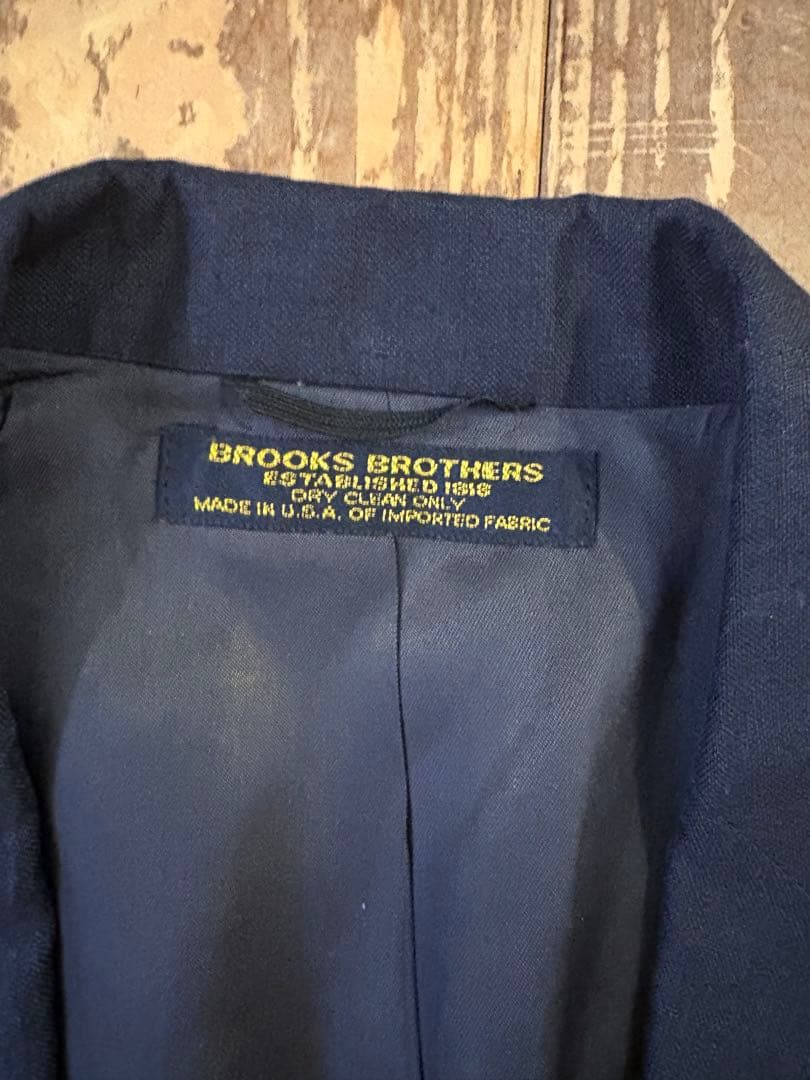 80s USA製 Brooks Brothers リネン テーラードジャケット