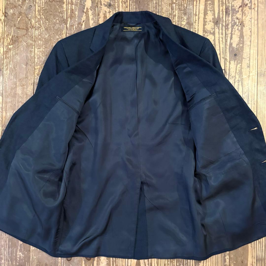 80s USA製 Brooks Brothers リネン テーラードジャケット