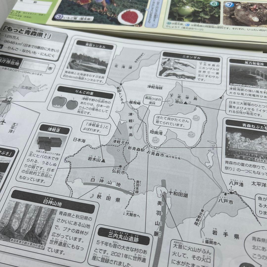 ㉒あ　書き込みなし　サピックス　SAPIX 3年　社会　ディリーサピックス