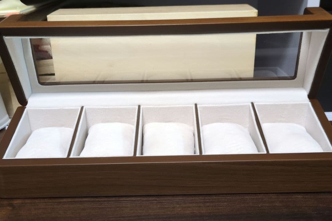 『未使用品』IGIMI（イギミ）腕時計 ラルゴ 5本収納 ブラックウォルナット調