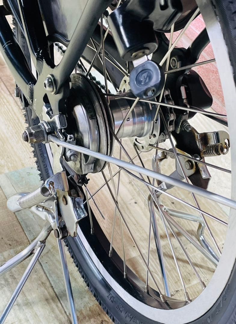 ZK3477 電動自転車 ブリヂストン アンジェリーノ 子供乗せ 20インチ