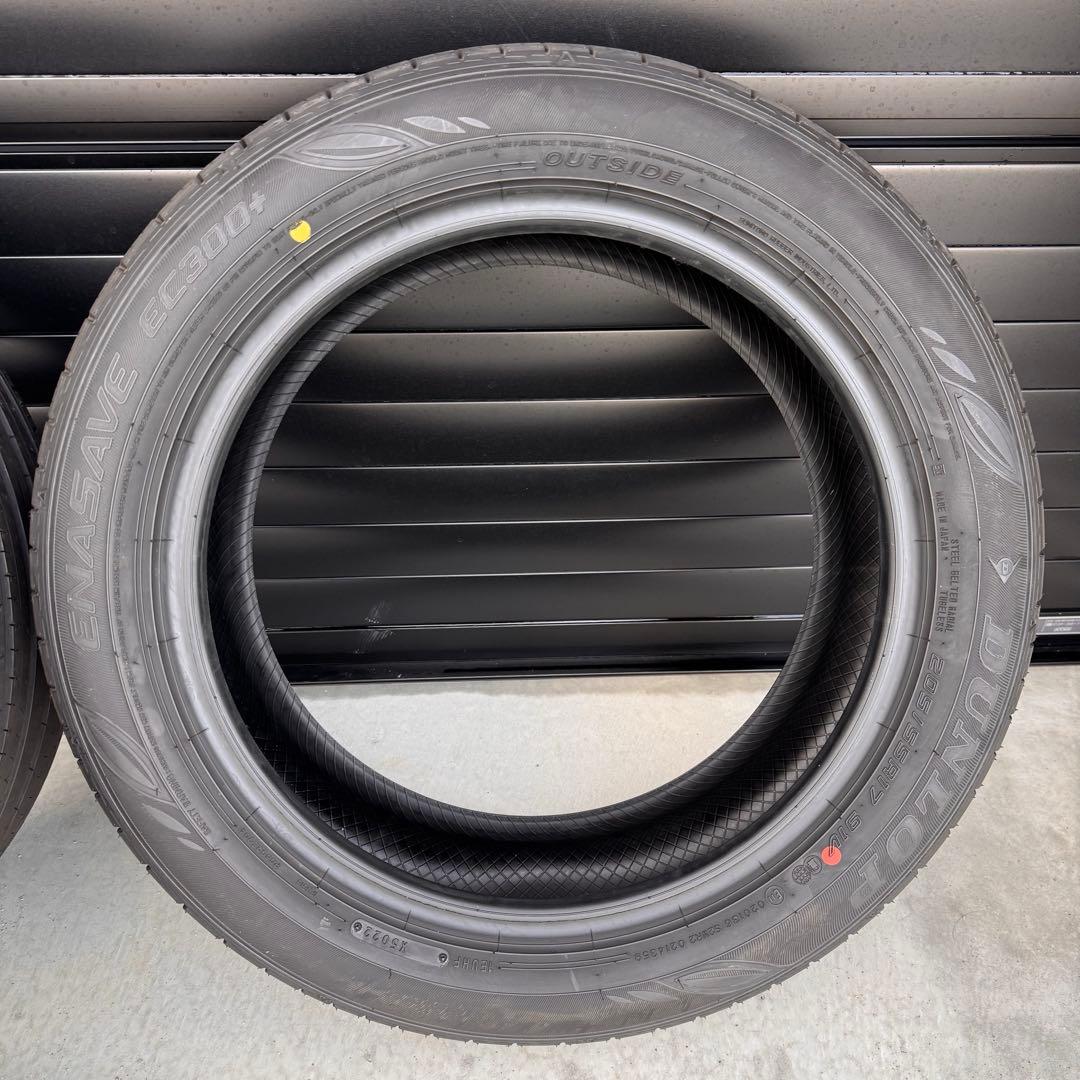 【値下げ】205/55R17 ダンロップ　17インチ サマータイヤ4本セット