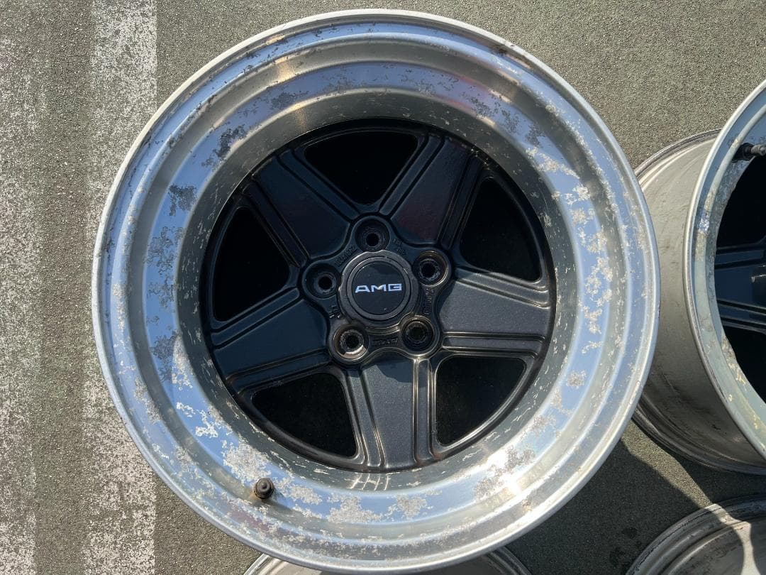 1980年　当時物　AMG 16インチ 5スポーク ヒトデホイール