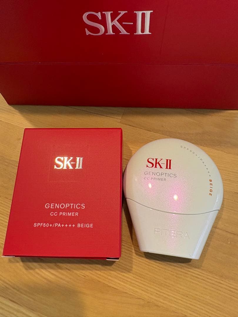 SK-II ジェノプティクスCCプライマー　ナチュラルベージュ