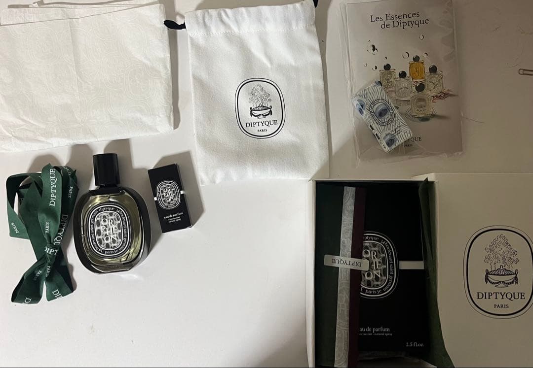 Diptyque ORPHEON、LAZURIO、Fleur de peau