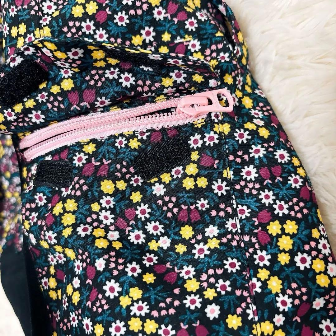 BURTON 子供 スノーボードウェア 3T リバティ 花柄 つなぎ 女の子